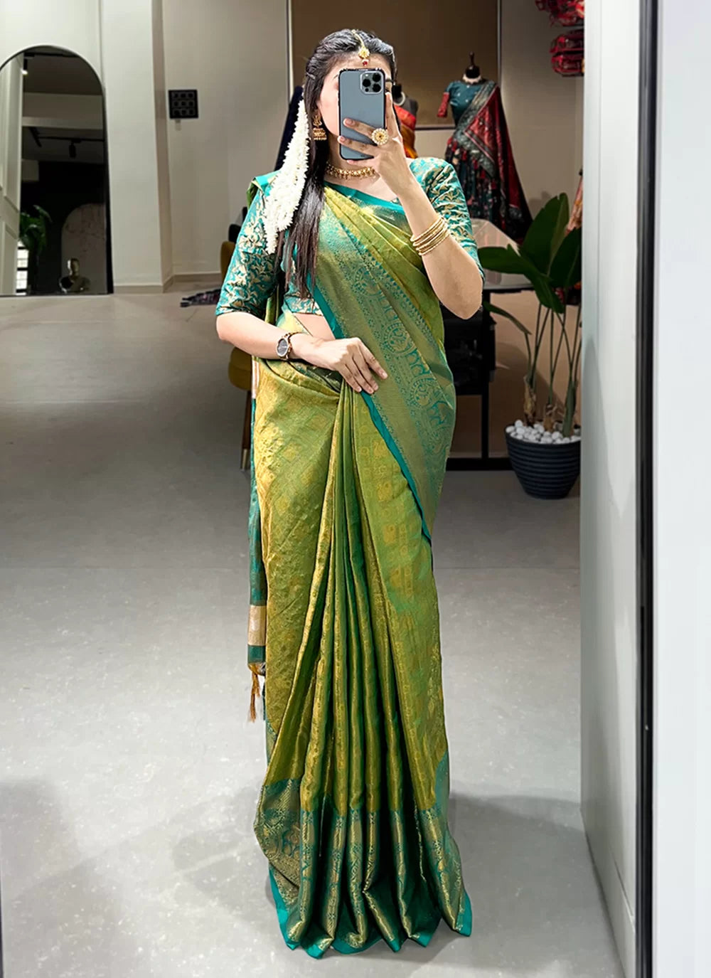 Kanjivaram Saree Collection - Femenica