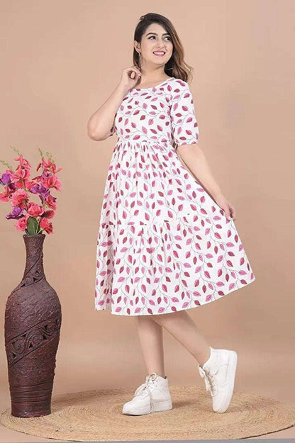 New Style Rayon Prosian Print Kurti - Femenica