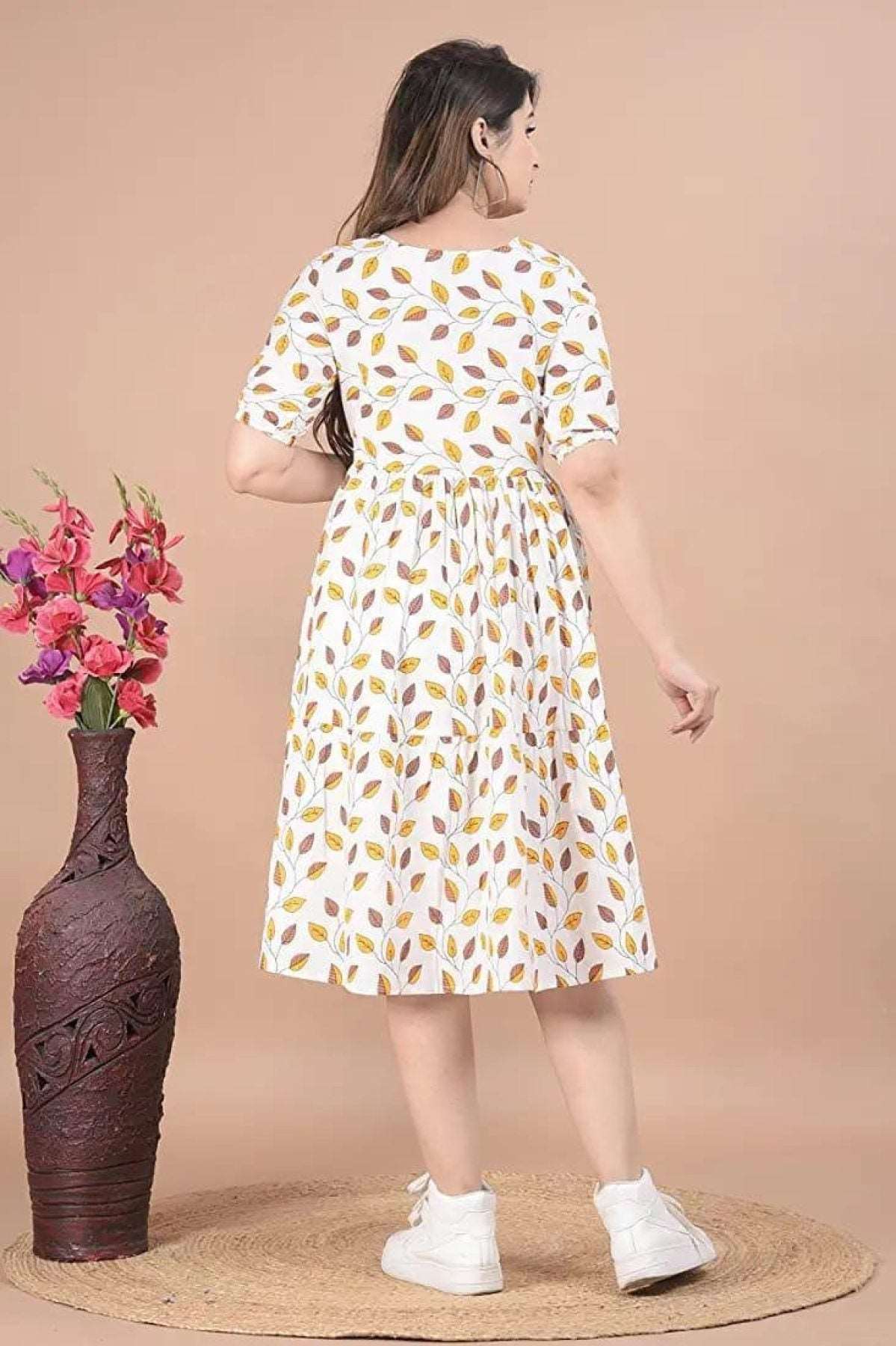 New Style Rayon Prosian Print Kurti - Femenica