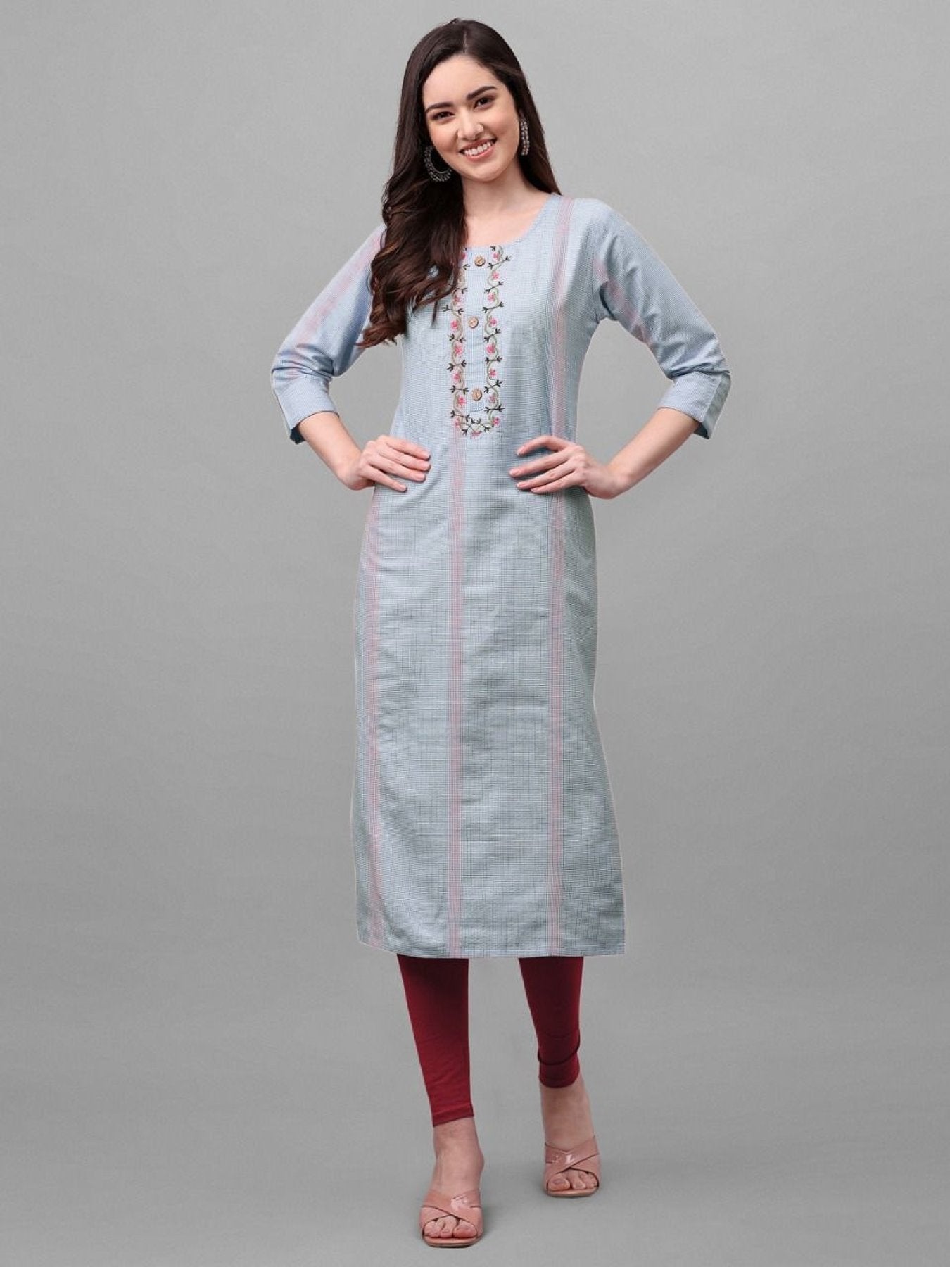 Premium Rayon Women Printed Kurti - Femenica